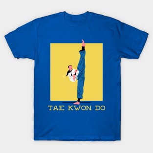 Tae Kwon Do - Girl Kicking T-Shirt